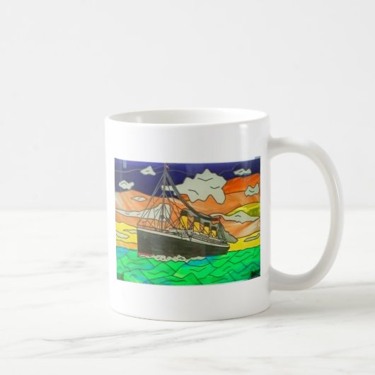 Mug Titanic 'de peur que nous forget (Droite)