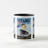 Mug Titanic White Star Line - Le plus grand Liner du m (Centre)