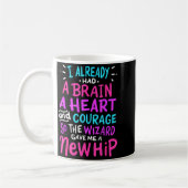 Mug Titanium Hip Replacement Surgery Humor Funny New H (Gauche)