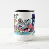 Mug Titans Ados, allez ! | Approches de monstres entre (Centre)
