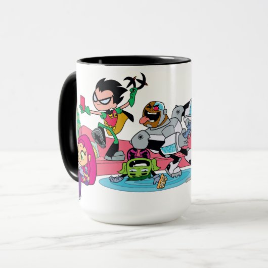 Mug Titans Ados, allez ! | Approches de monstres entre (Devant gauche)