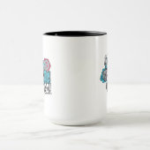 Mug Titans Ados, allez ! | Graphique Arsenal de Cyborg (Centre)