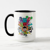 Mug Titans Ados, allez ! | Graphique Flèche d'équipe (Gauche)