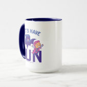 Mug Titans Ados, allez ! | Starfire & Raven "Ayez Le P (Devant gauche)