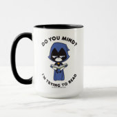 Mug Titans Ados, partez ! | Raven "J'essaie de lire" (Gauche)