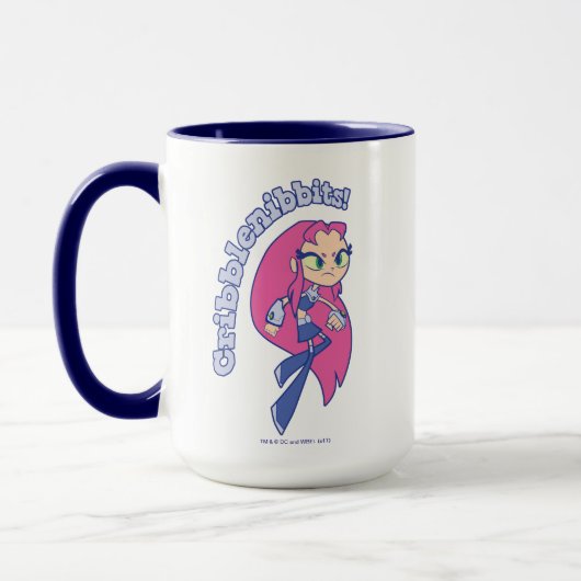 Mug Titans Ados, partez ! | Starfire "Cribblenibbits!" (Gauche)