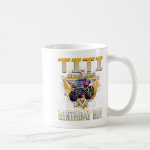 Mug Titi De L'Anniversaire Boy Monster Camion Annivers