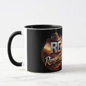 Mug Title geek western logo two tone (Gauche)