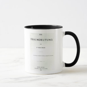 Mug Titlepage à mourir Traumdeutung par Sigmund Freud