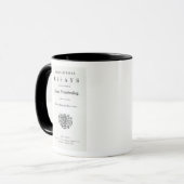 Mug Titlepage 'des essais philosophiques (Devant gauche)