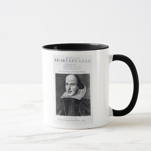 Mug Titlepage, 'M. William Shakespeares (Droite)