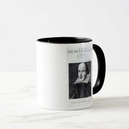 Mug Titlepage, 'M. William Shakespeares (Devant droit)