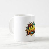 Mug Titre : "Comic Book Burst : AAAL! Pop art (Devant gauche)