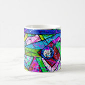 Mug Titre de l'art Abstrait : Contrebande verte (Centre)