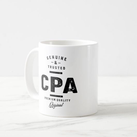 Mug Titre du travail CPA (Devant gauche)