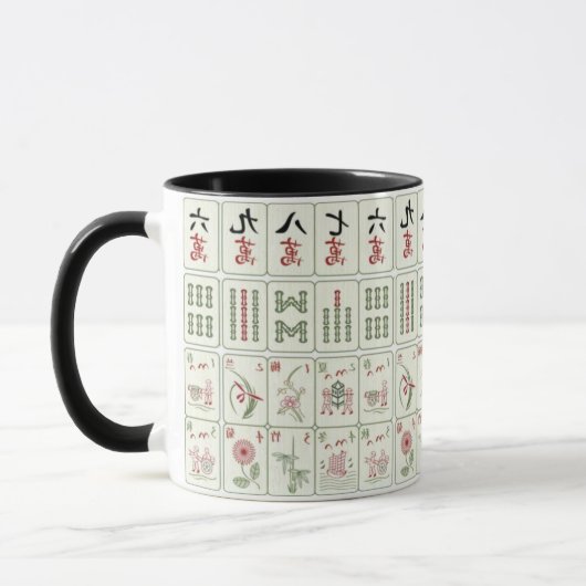 Mug Titres de Mahjong (Gauche)
