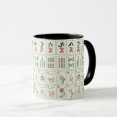 Mug Titres de Mahjong (Devant droit)