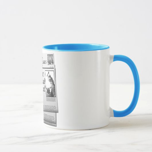 Mug Titres d'organiste (orthographe BRITANNIQUE) - (Droite)
