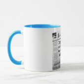 Mug Titres d'organiste (orthographe BRITANNIQUE) - (Gauche)