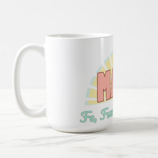 Mug Título: Faith, Strength & Tenderness (Gauche)