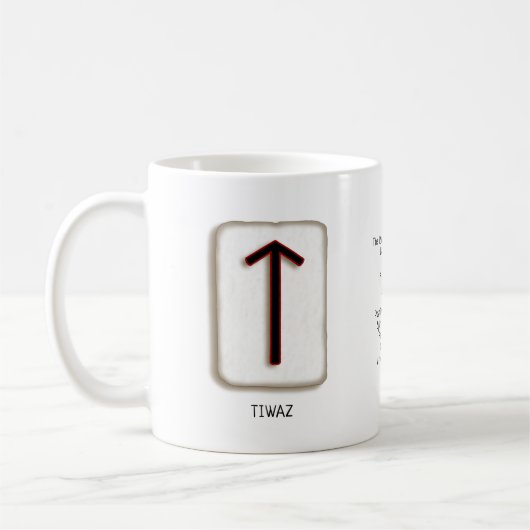 Mug Tiwaz RuneStone (Gauche)