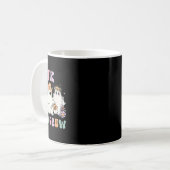 Mug TK Boo Crew Retro Super Halloween Floral Ghost TK (Devant gauche)
