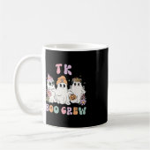 Mug TK Boo Crew Retro Super Halloween Floral Ghost TK (Gauche)