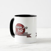 MUG TKD TAEKWONDO DAD MOTTO (Devant gauche)