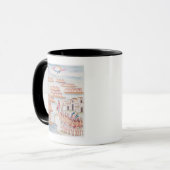 Mug Tlatelolco et la lagune (Devant gauche)