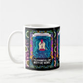 Mug TMH Psychedelic Flower Power Kiss (Gauche)