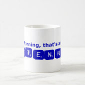 Mug TNETENNBA - Bonjour (Centre)