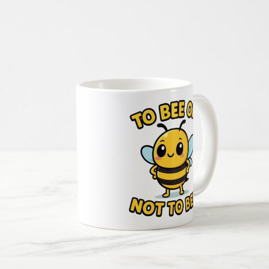 Mug To bee or not to bee (Devant droit)