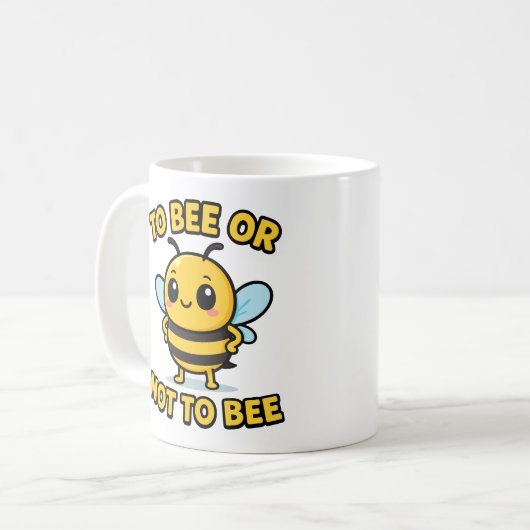 Mug To bee or not to bee (Devant gauche)
