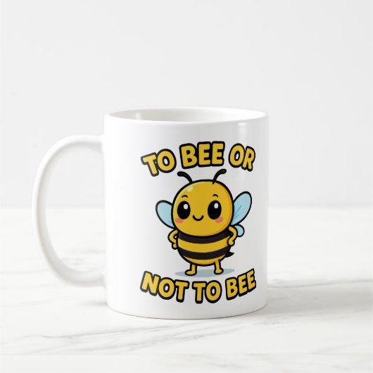 Mug To bee or not to bee (Gauche)