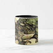 Mug Toad et Dogwood de style Art nouveau néerlandais (Centre)