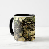 Mug Toad et Dogwood de style Art nouveau néerlandais (Devant gauche)