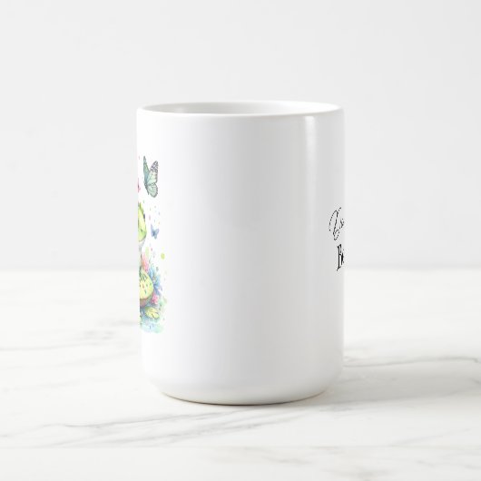 Mug Toad Whimsical, Fleurs et Papillons (Centre)