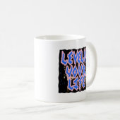 Mug "Toadally Cozy" Coin de lecture d'art populaire ré (Devant droit)