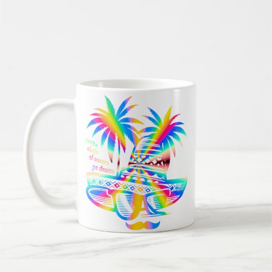 Mug Toast arriba abajo al centro pa' dentro (Gauche)