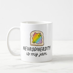 Mug Toast au Rainbow Neurodiversité Est Mon Truc