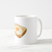 Mug Toast aux œufs fromageux (Devant droit)