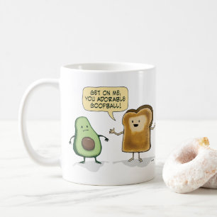 Mug Toast Avocado mignon et amusant