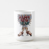 Mug Toasting Hands T-Shirt, Confetti Shower Premium (Centre)