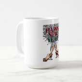 Mug Toasting Hands T-Shirt, Confetti Shower Premium (Devant gauche)