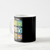 Mug Today I Feel... Funny Animals Emotional Boxes Emot (Devant gauche)