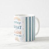 Mug Today Is a Great Day to Learn Something New (Devant droit)