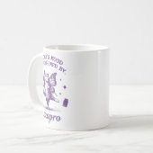 Mug Today's Mood Is Snsored By Lexapro Funny Design  (Devant gauche)