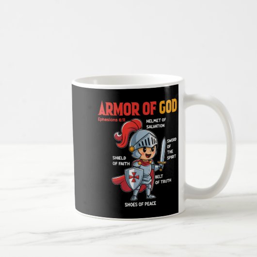 Mug Toddler Boy Armor Of God Brother Son Men Kid Chris (Droite)