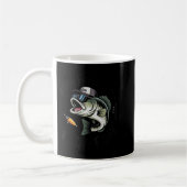 Mug Toddler Boy Here-fishy Funny Fishing Buddy B Fishe (Gauche)