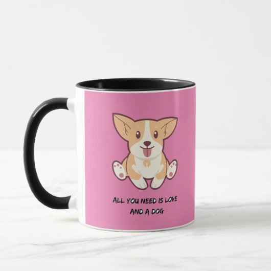 Mug todo lo que necesita es amor  (Gauche)